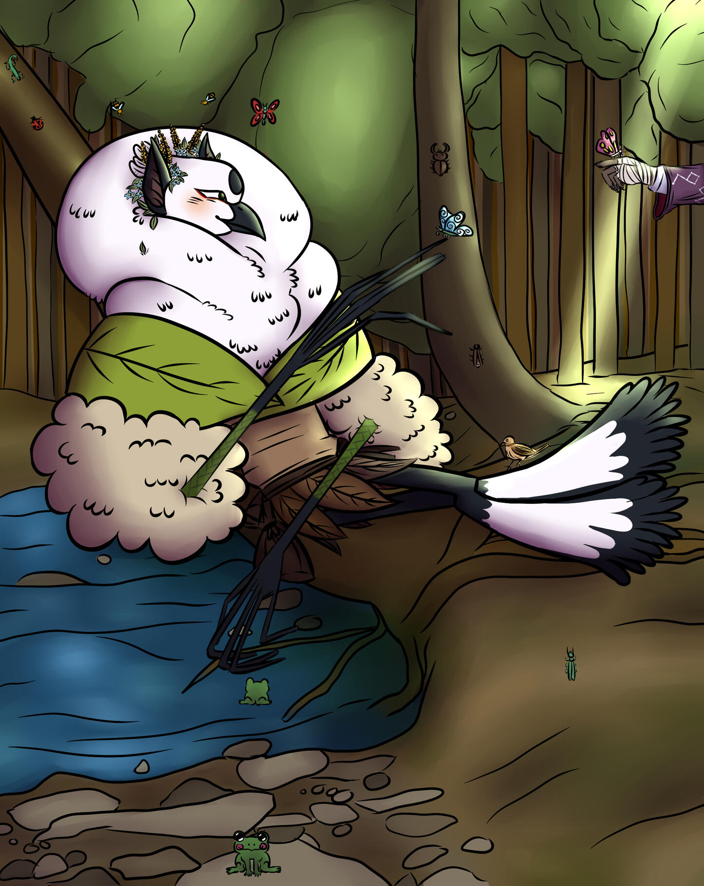 Full piece ArtFight attack for a friend